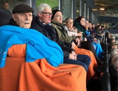 Photo:Elderly people enjoyed themselves in skybox Heracles!